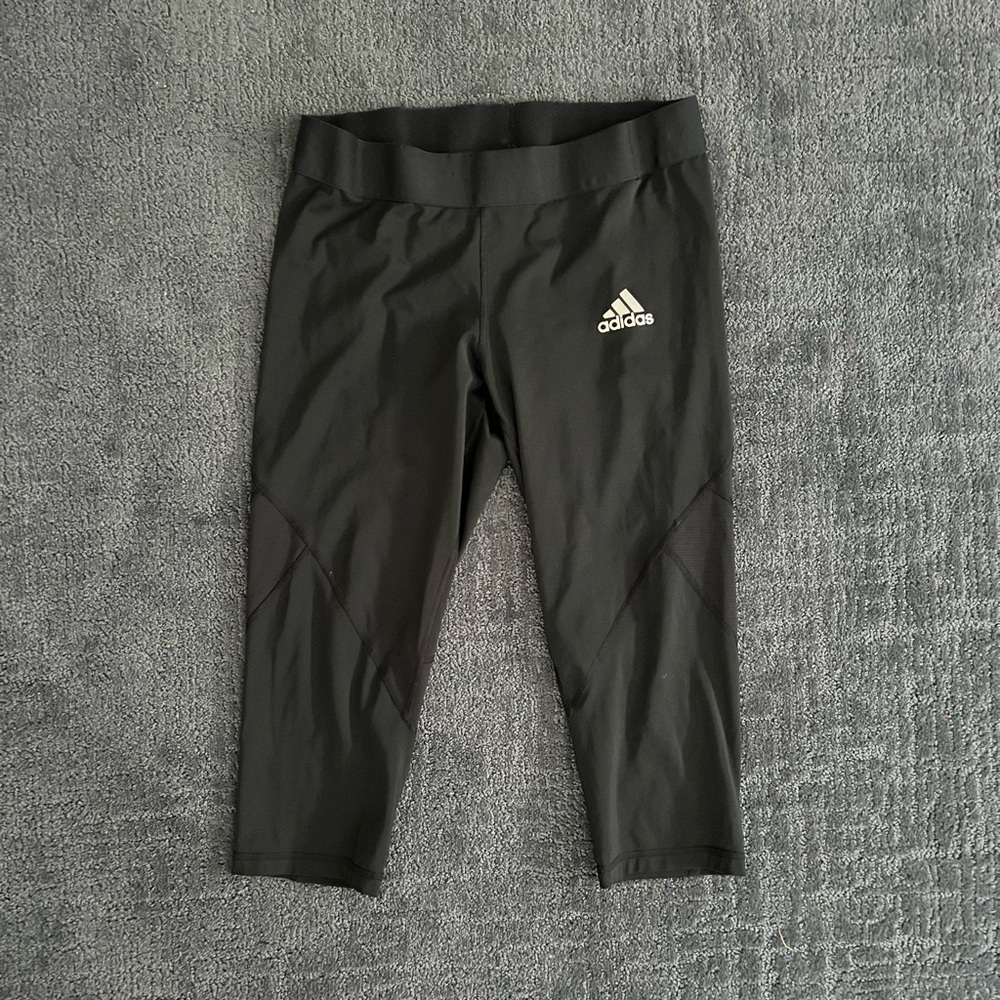 adidas Alphaskin Compression Pants Women’s Black Size xl